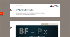 Desktop Screenshot of newten.com